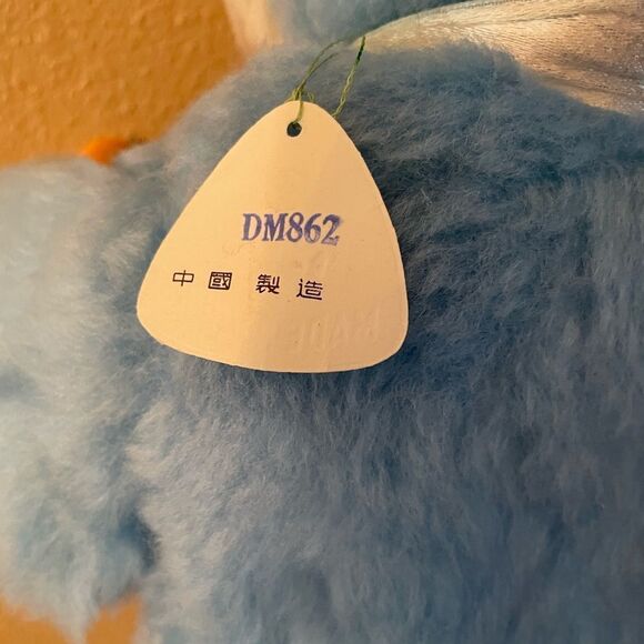 Rubber Face Doll Vintage Hand Painted Face Made in China Original Tag 16 inches - Picture 10 of 16